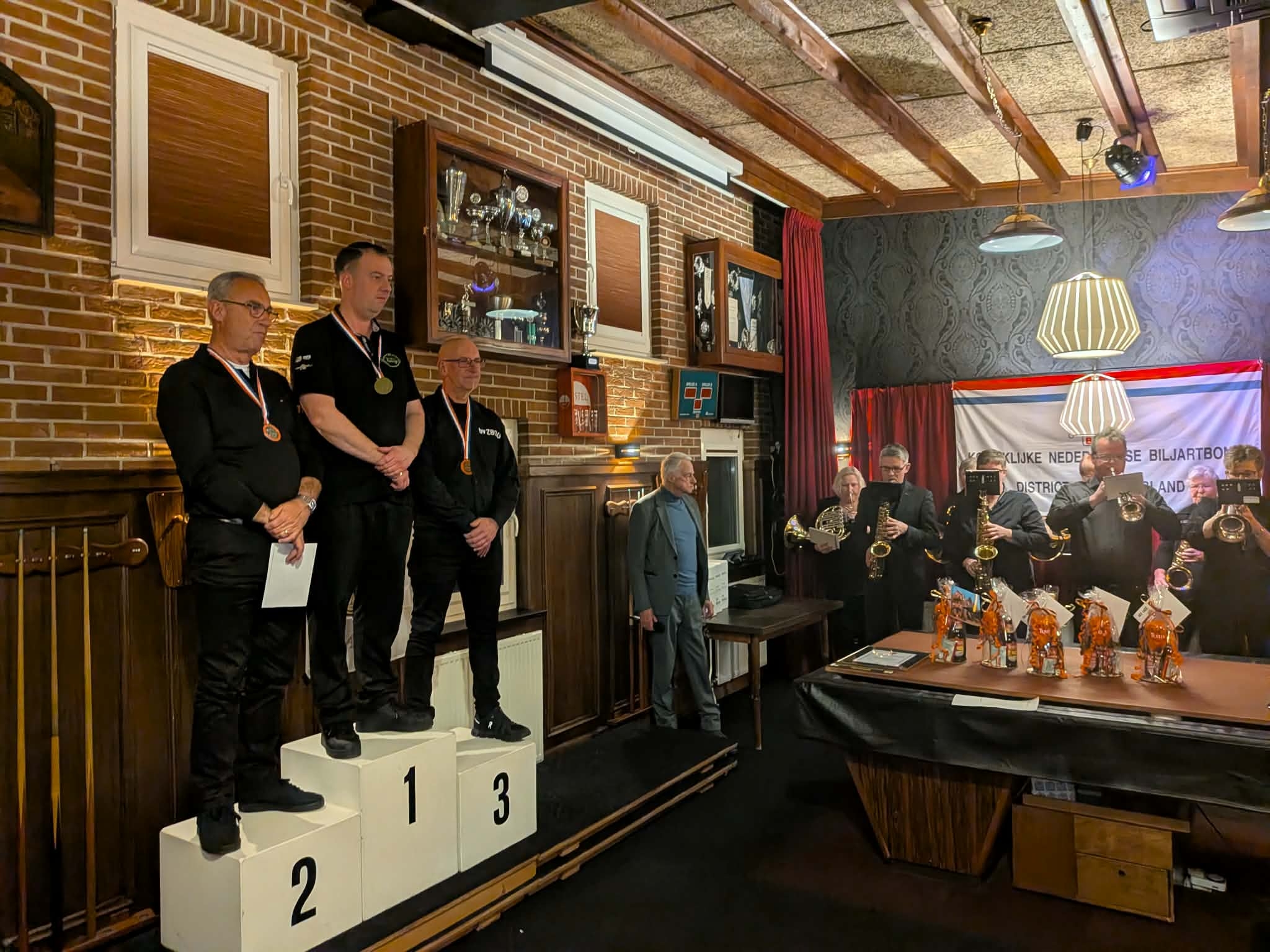 NK Driebanden Klein Extra Klasse in Andijk een biljartfeest