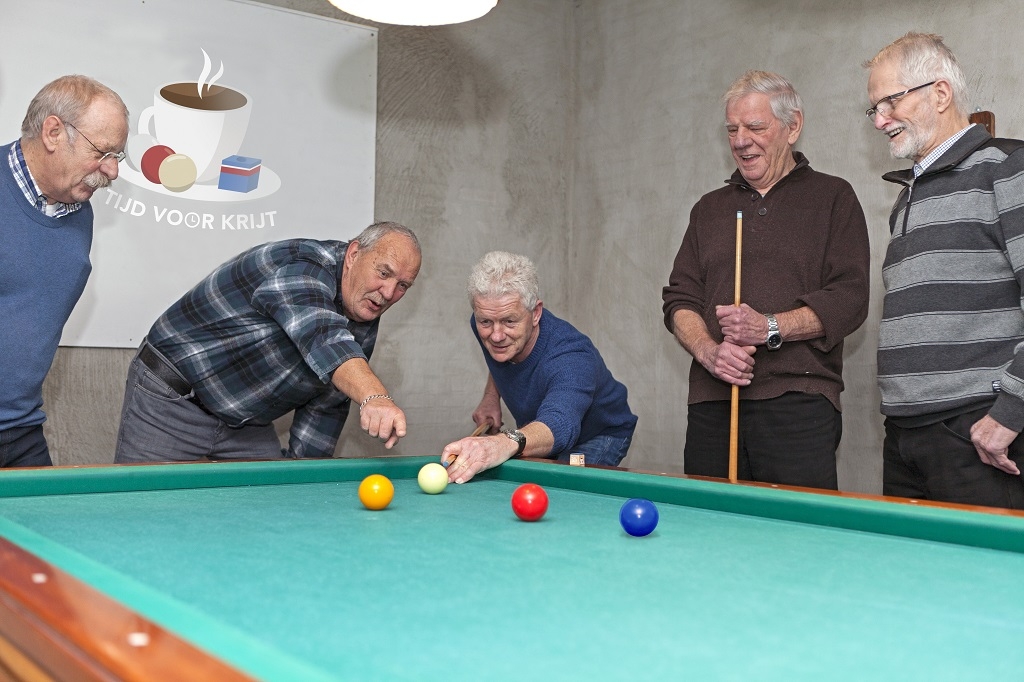 Laagdrempelig biljartproject Tijd voor Krijt van start in Eerbeek