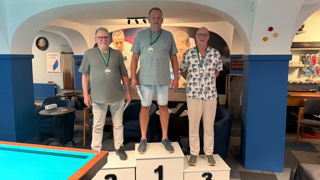 Primeur: De eerste Texelse spelers in gewestelijke finales