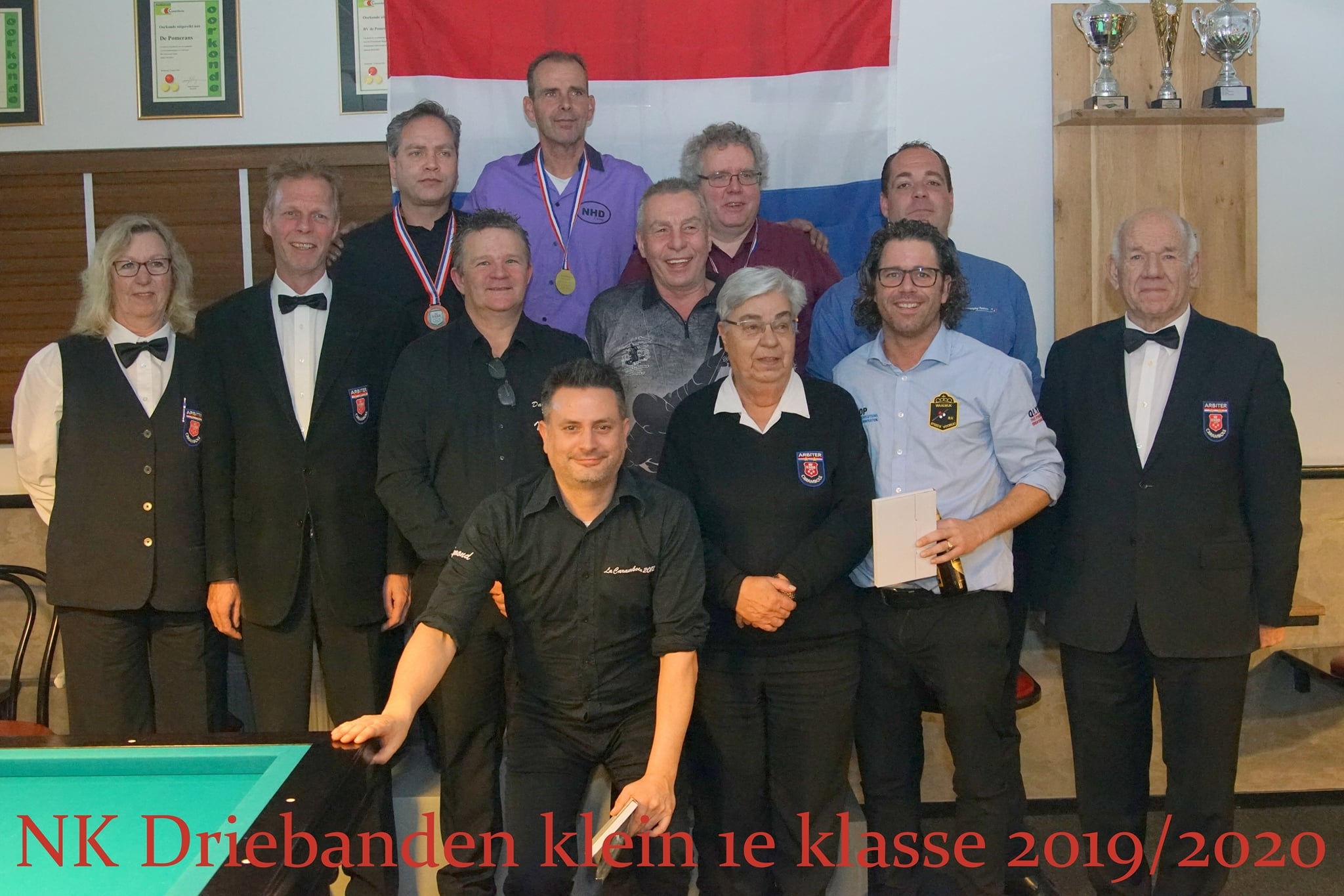 Geslaagd NK Driebanden Eerste Klasse in Heukelum