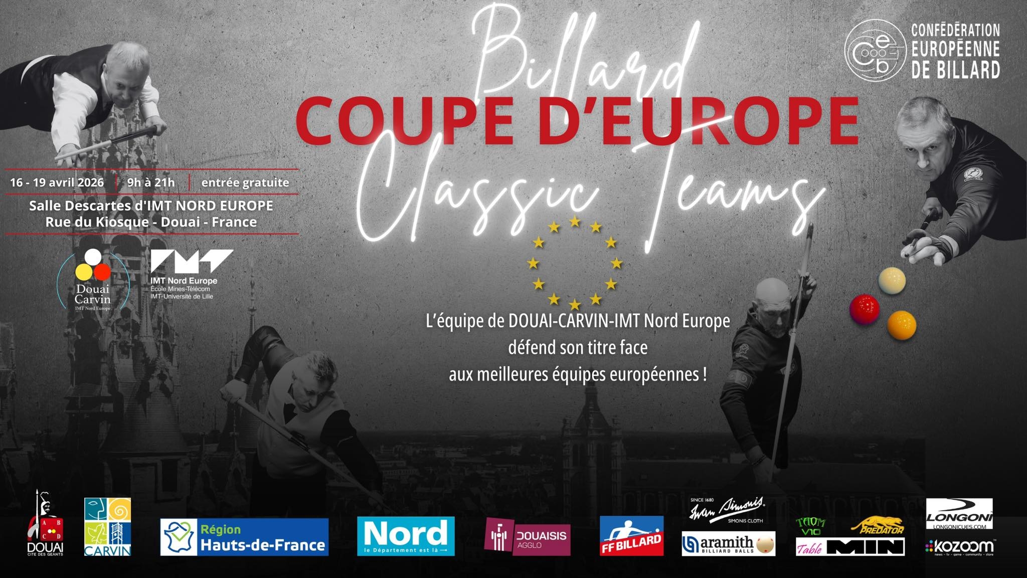 Knbb Coupe d'Europe EK Classic Teams 2026 | KNBB