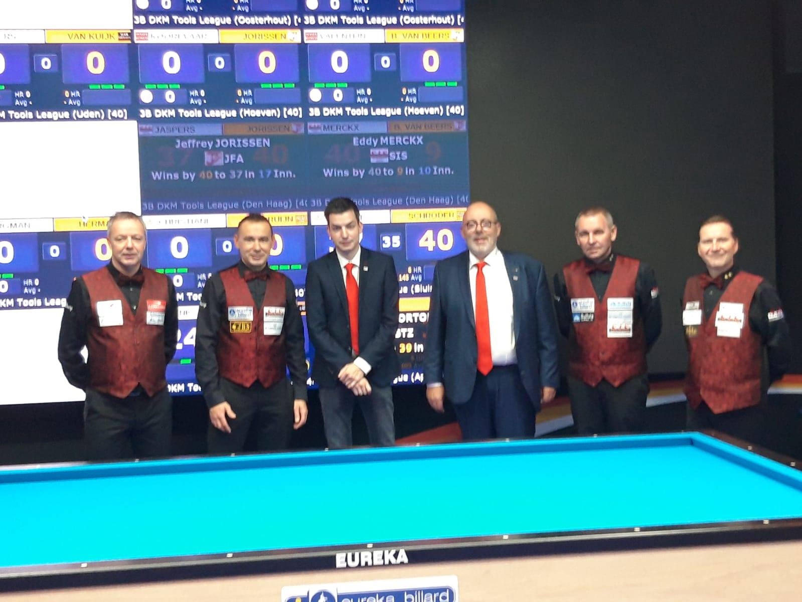 Eredivisie driebanden met veel wereldtoppers | KNBB - KNBB |