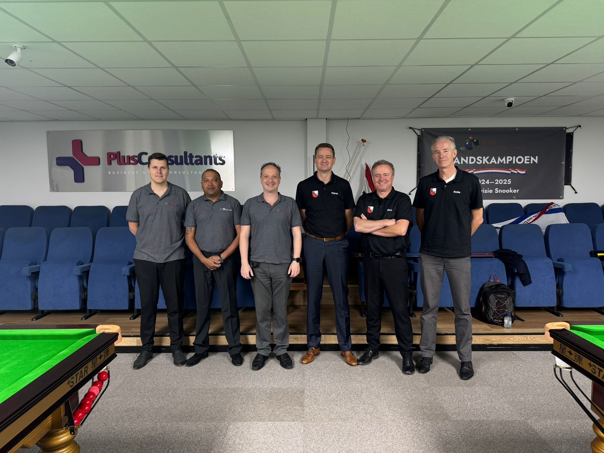 PlusConsultants DSA Rijen slaat hard toe in KNBB Eredivisie Snooker
