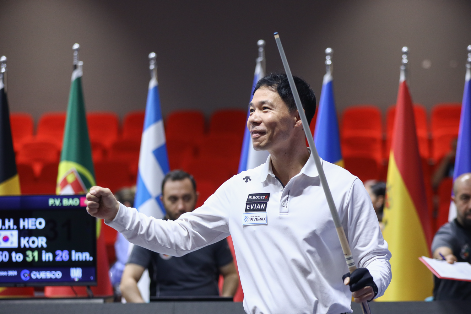 Knbb Jung Han Heo wint Aziatische finale in World Cup | KNBB