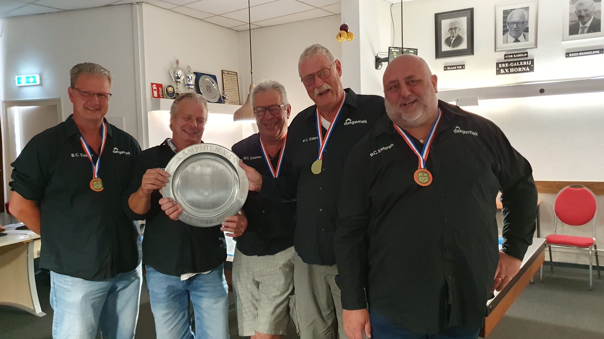 Simonis Biljartlakens Landsfinale B2: BC Esteren klopt BC Goirle in Hoorn